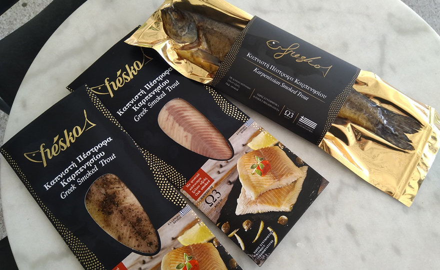 Πέστροφα καπνιστή από το Καρπενήσι!