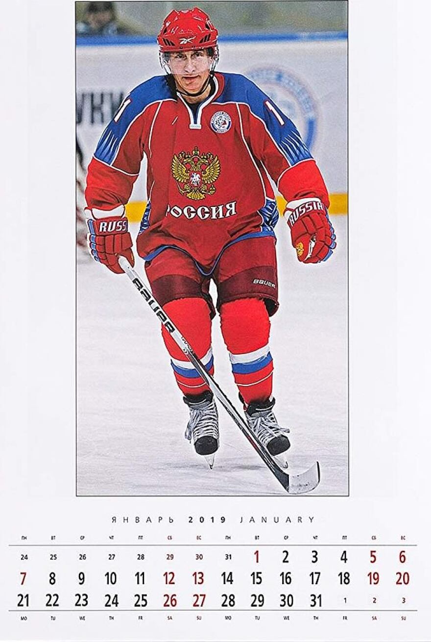 Ο Πούτιν φιλόζωος, αθλητής, αθλητής του χόκεϊ και πιστός στο ημερολόγιο του 2019