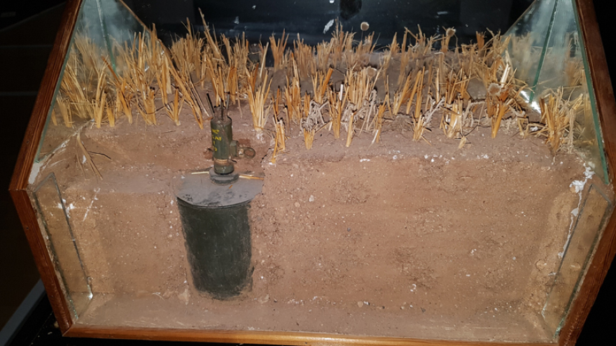 ΤΕΝΞ: Καθαρίζει νάρκες και βλήματα, αναδεικνύοντας την ιστορία