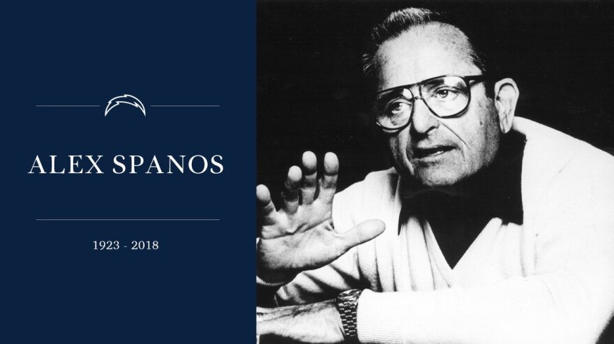 «Έφυγε» σε ηλικία 95 ετών ο Άλεξ Σπανός, δισεκατομμυριούχος  ιδιοκτήτης των Los Angeles Chargers