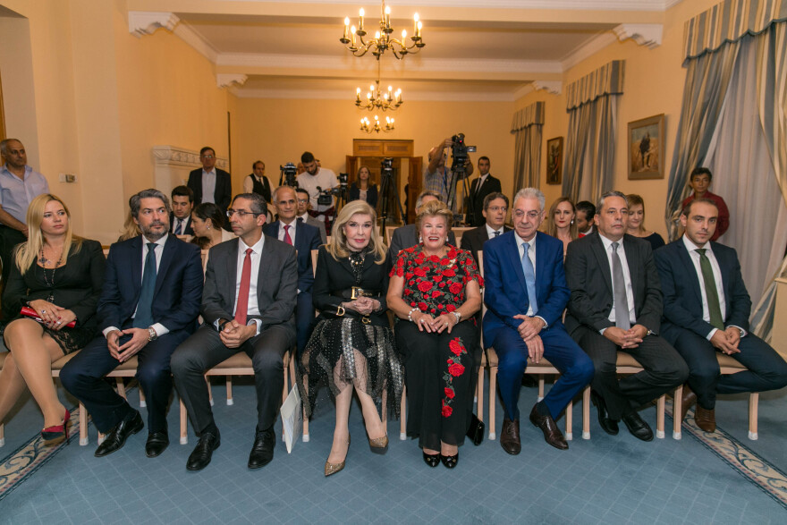 Η Κυπριακή Δημοκρατία τίμησε την Μαριάννα Β. Βαρδινογιάννη για το ανθρωπιστικό της έργο