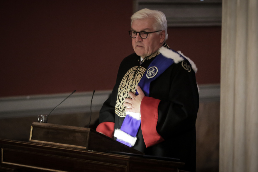 Επίτιμος διδάκτωρ της Νομικής του Πανεπιστημίου Αθηνών ο Σταϊνμάγερ