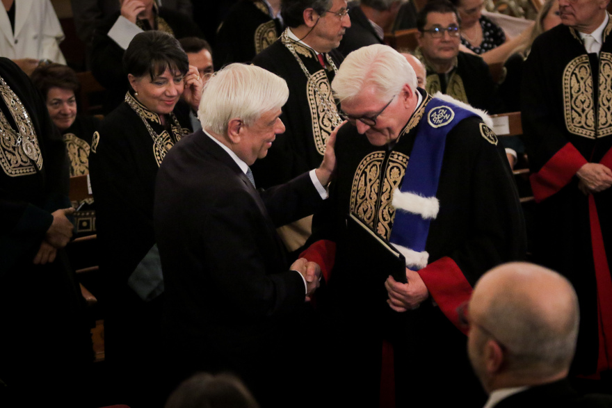 Επίτιμος διδάκτωρ της Νομικής του Πανεπιστημίου Αθηνών ο Σταϊνμάγερ