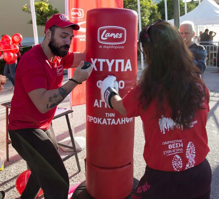 Η Lanes στάθηκε στο πλευρό των γυναικών συμμετέχοντας στο 10ο  Race for The Cure