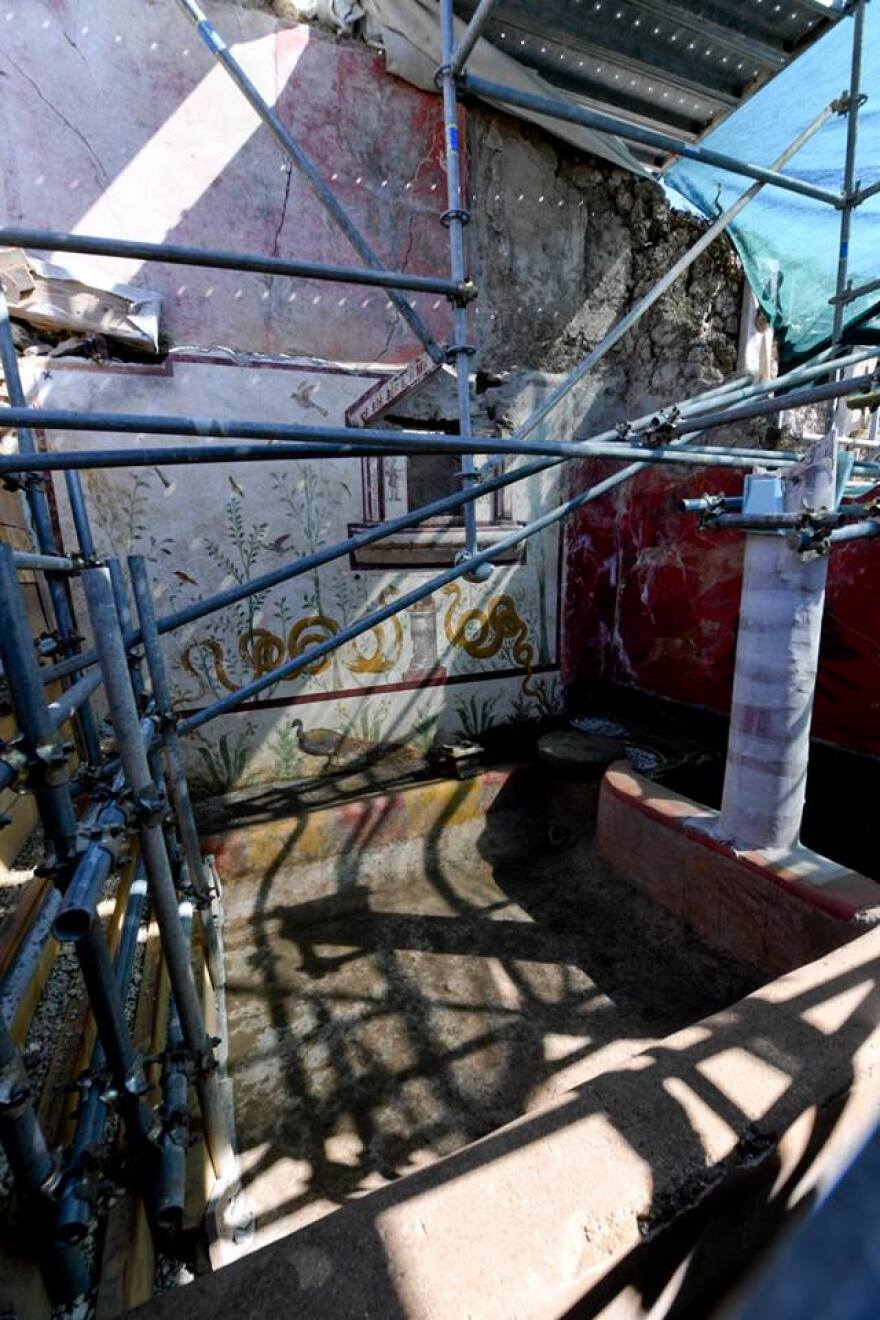 Τα νέα εκπληκτικά ευρήματα και οι τοιχογραφίες των ανασκαφών της Πομπηίας