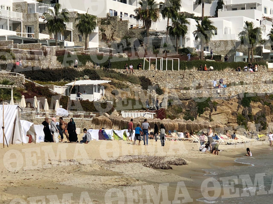 «Άνω κάτω» η Μύκονος: Η «απόβαση» μεταναστών στην Ψαρρού ήταν... ταινία!