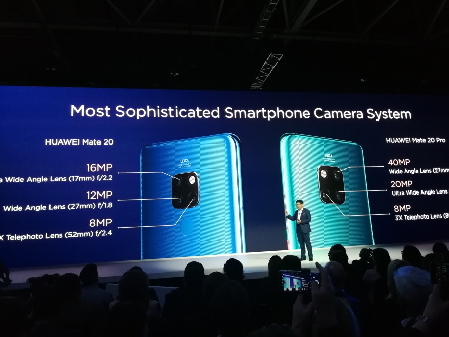 H Huawei με το Mate 20 Pro «ταράζει» την παγκόσμια αγορά 