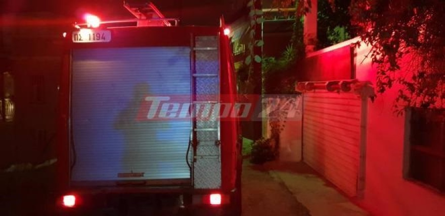 Πάτρα: Φωτιά σε σπίτι στην Αρόη - Στο νοσοκομείο ένας άνδρας