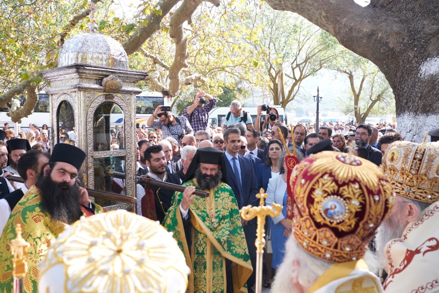 Μητσοτάκης από Κεφαλονιά: Μόνος τρόπος να μην κυρωθεί η συμφωνία των Πρεσπών είναι οι εκλογές