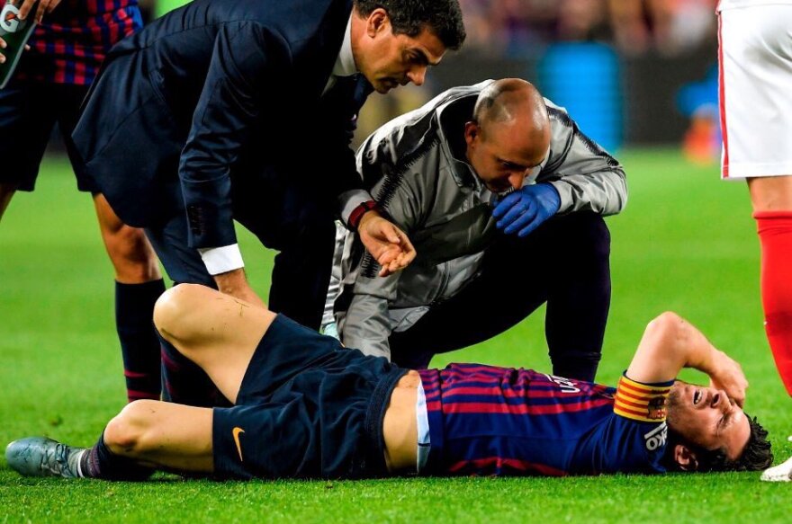 Βίντεο: Τραυματισμός σοκ για Λιονέλ Μέσι