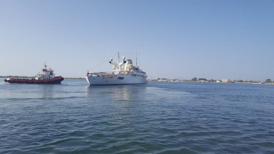 Η θρυλική θαλαμηγός του Ωνάση «Χριστίνα» θα «ξεχειμωνιάσει» στο Μεσολόγγι 