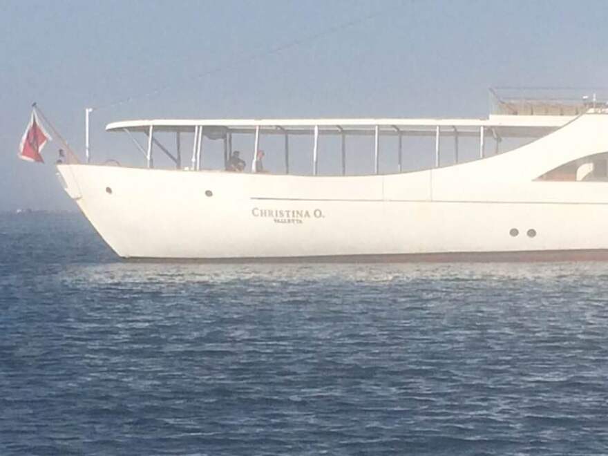 Η θρυλική θαλαμηγός του Ωνάση «Χριστίνα» θα «ξεχειμωνιάσει» στο Μεσολόγγι 