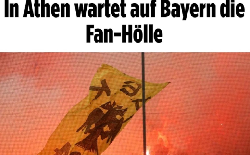 Bild: «Περιμένει κόλαση την Μπάγερν στην Αθήνα»