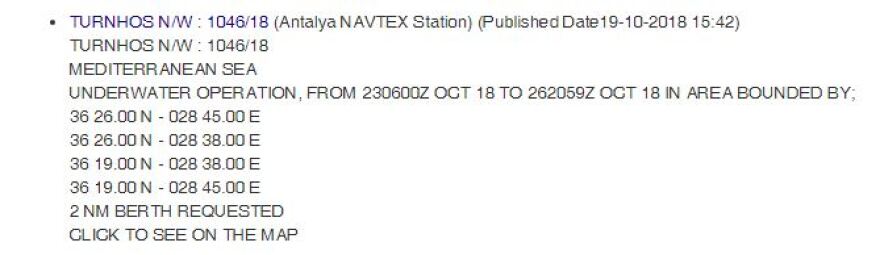 Ξαφνική άσκηση τουρκικών υποβρυχίων ανατολικά της Ρόδου