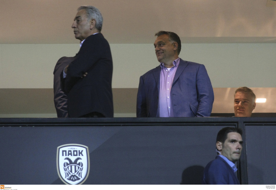 Φωτογραφίες: Στην Τούμπα για το ΠΑΟΚ-Βίντι ο Βίκτορ Ορμπάν