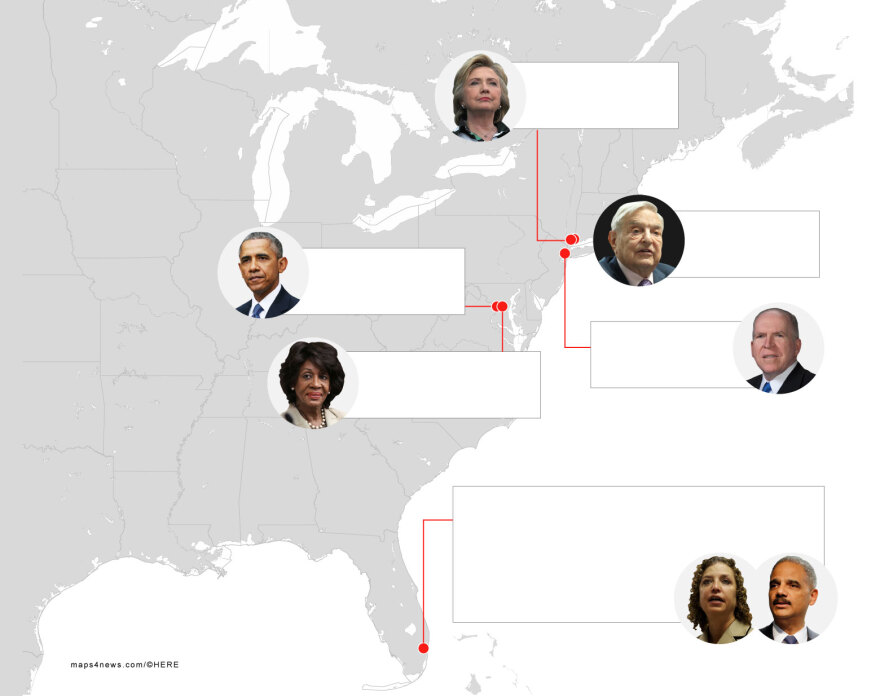 Σε κλοιό τρόμου οι ΗΠΑ: Ολοένα και περισσότερα πακέτα-βόμβες προς πολιτικούς ανακαλύπτουν οι Αρχές
