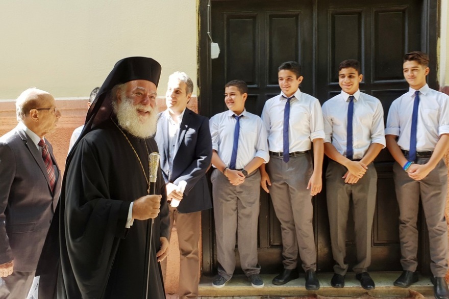 Φωτογραφίες: Η γιορτή του «ΟΧΙ» στα ελληνικά εκπαιδευτήρια της Αλεξάνδρειας