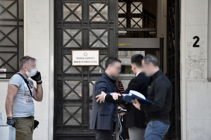 Εκκενώθηκε το υπουργείο Εξωτερικών λόγω ύποπτου δέματος