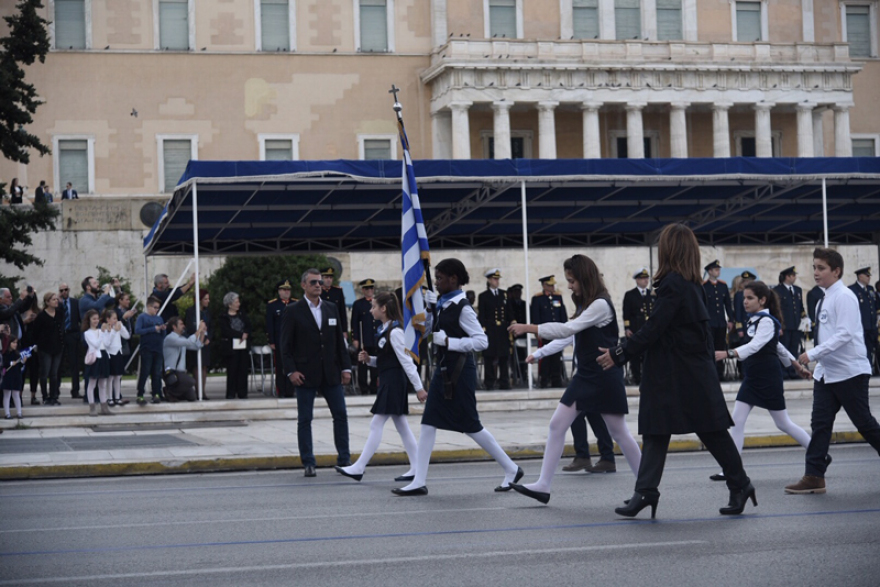 Ολοκληρώθηκε η μαθητική παρέλαση στην Αθήνα 