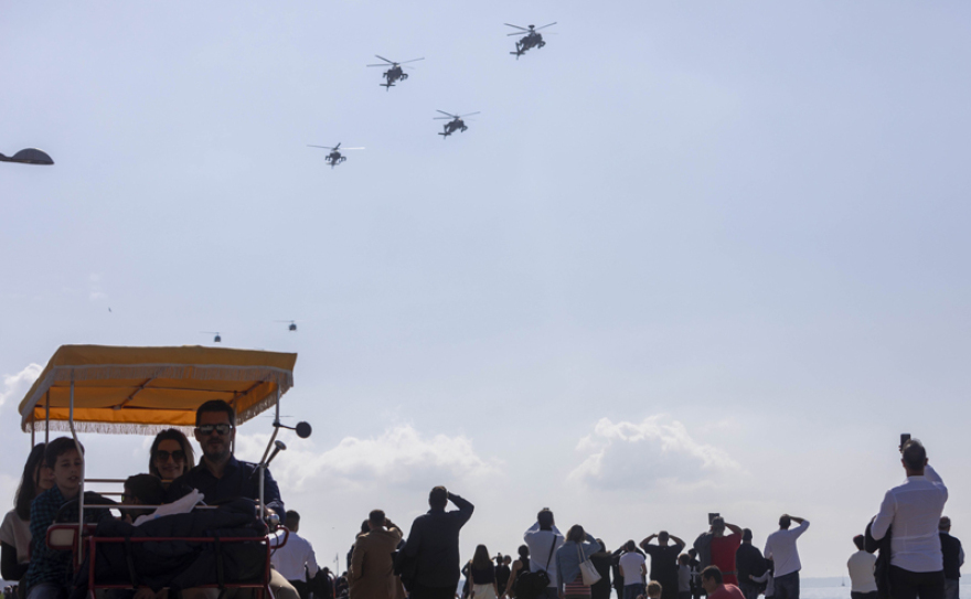 Το μήνυμα του πιλότου του F16 στη Θεσσαλονίκη: Καλημέρα Μακεδονία! Ας ατενίσουμε το μέλλον με αισιοδοξία και ελπίδα