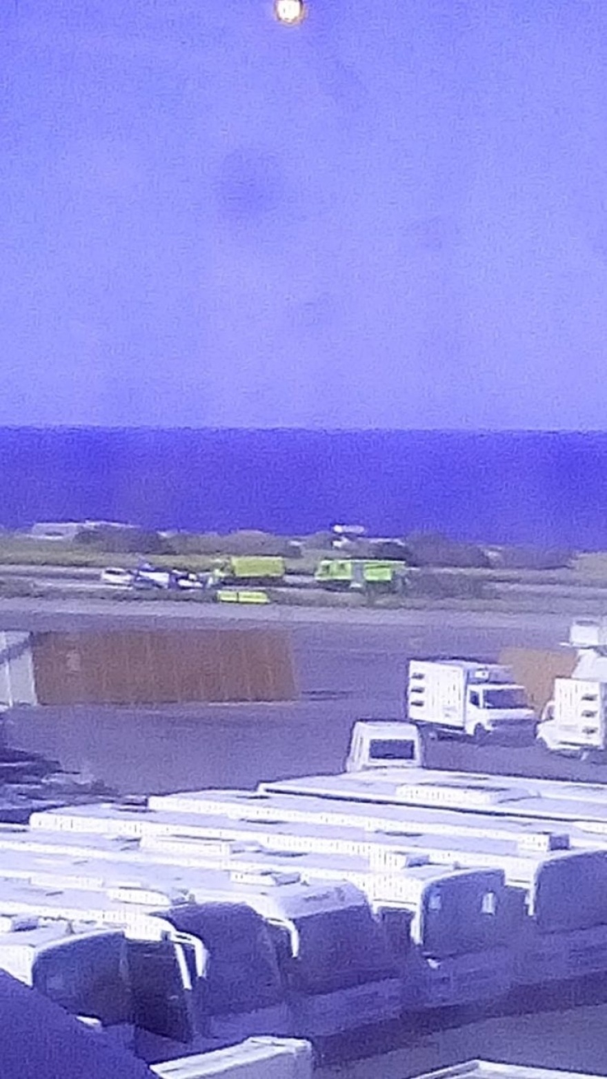 Ηράκλειο Κρήτης: Αεροπλάνο σύρθηκε στον αεροδιάδρομο για 250 μέτρα