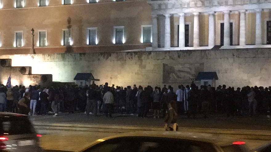 Συγκέντρωση διαμαρτυρίας για τον Κατσίφα στο Σύνταγμα