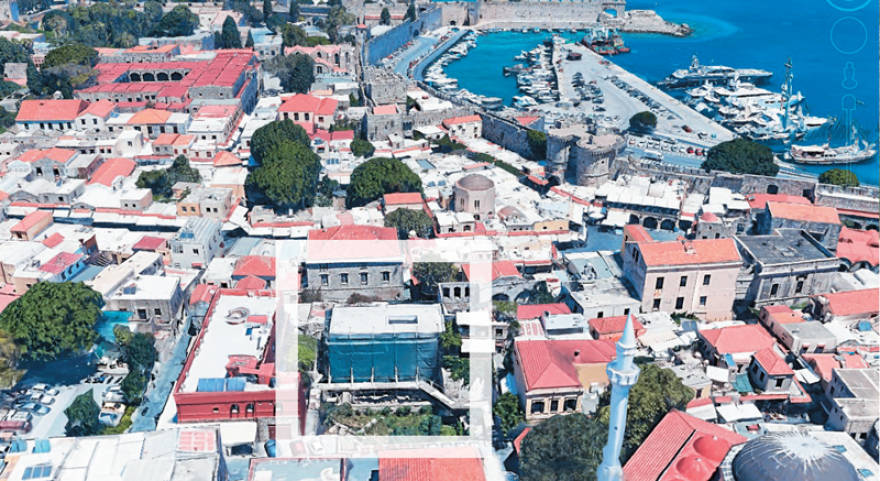 «Έγκλημα» του υπ. Πολιτισμού: Ένα έκτρωμα στην καρδιά της Πόλης των Ιπποτών στη Ρόδο