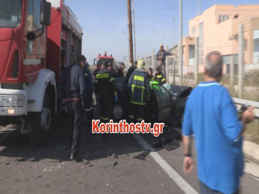 Φρικτό τροχαίο με δύο νεκρούς στην παλαιά εθνική οδό Αθηνών - Κορίνθου