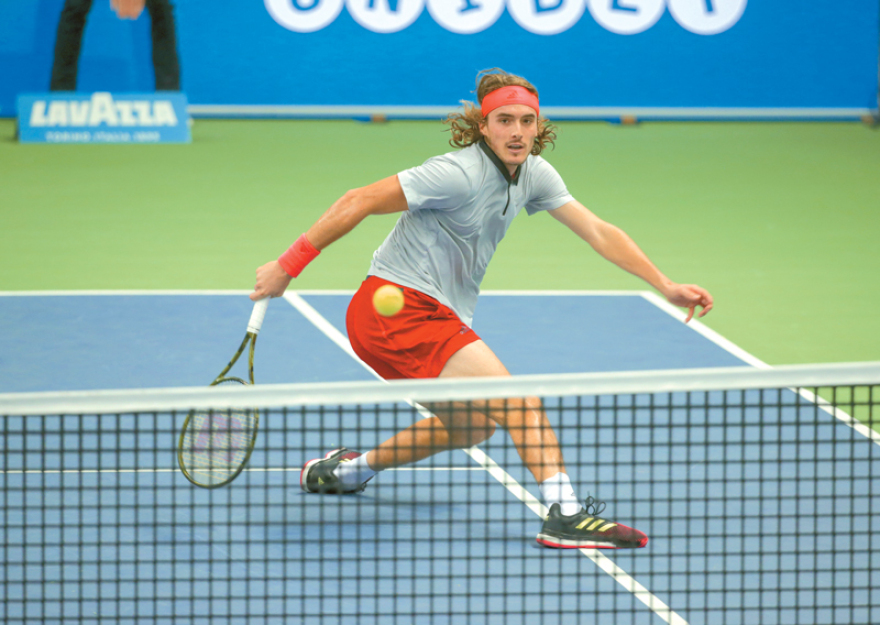 Χρυσάφι στη ρακέτα του Στέφανου Τσιτσιπά