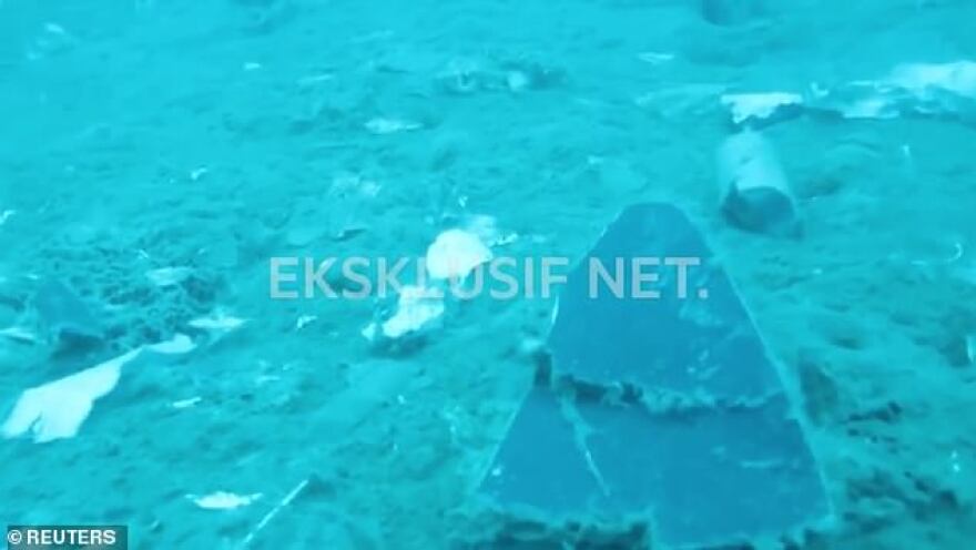 Οι πρώτες φωτογραφίες από το Boeing που συνετρίβη στην Ινδονησία - Δεμένοι στα καθίσματα οι άτυχοι επιβάτες