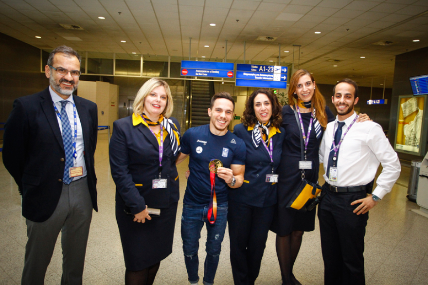 Ο «χρυσός» Πετρούνιας επέστρεψε στην Ελλάδα: Υποσχέθηκα στους Έλληνες να συνεχίσουμε το σερί