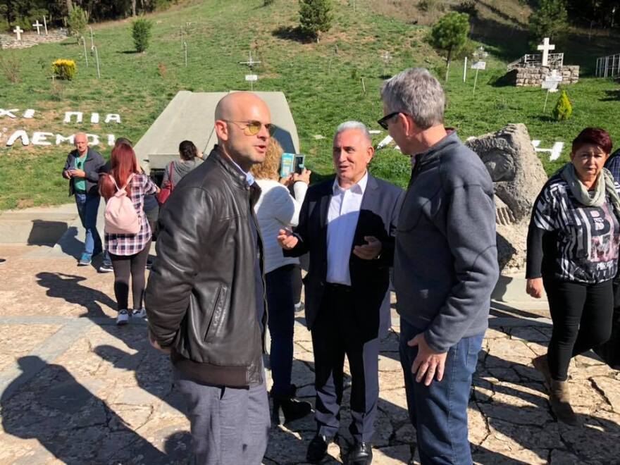 Φωτογραφίες: Με τον οδοντωτό στα Καλάβρυτα ο Τζέφρι Πάιατ