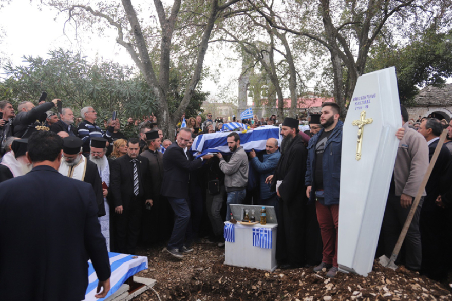 Κωνσταντίνος Κατσίφας: Η γη της Βορείου Ηπείρου θα τον αγκαλιάζει για πάντα