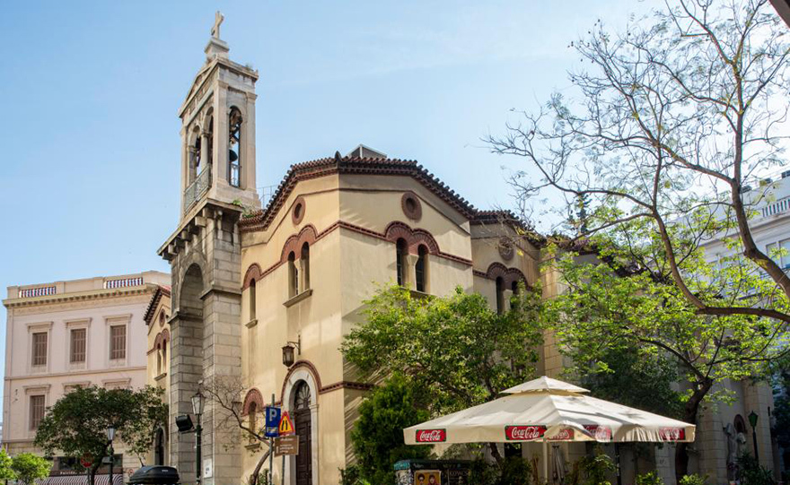 Η τρίκλιτη βασιλική στο κέντρο της Αθήνας