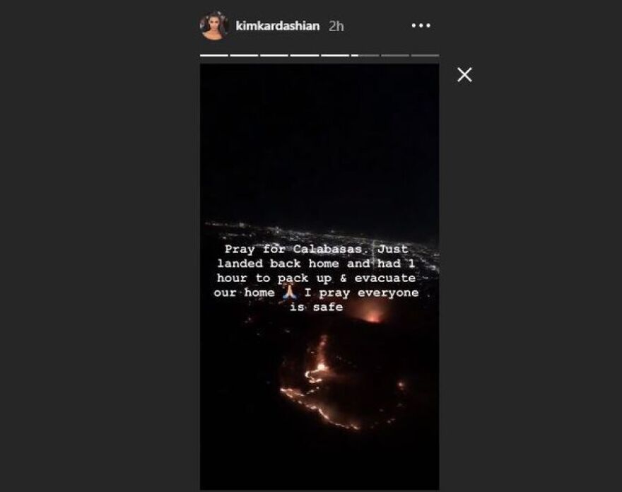 Πυρκαγιά στην Καλιφόρνια - Η δραματική έκκληση του Τσάρλι Σιν και η «φυγή» των Καρντάσιαν 