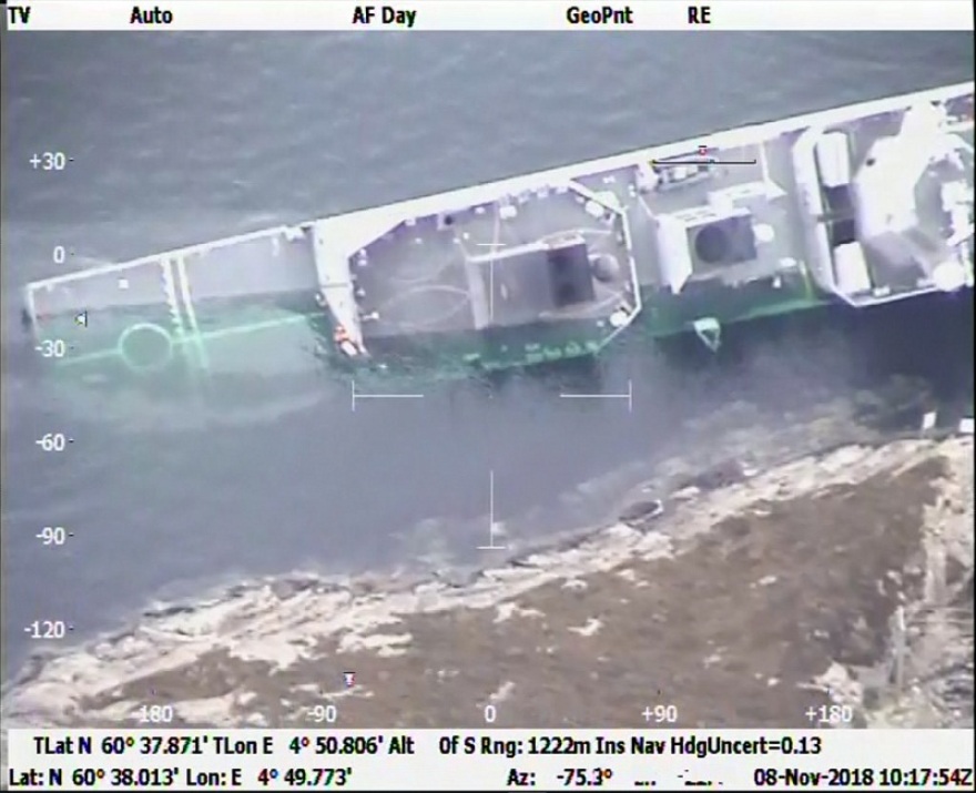 Είχαν προειδοποιήσει τη νορβηγική φρεγάτα πριν συγκρουστεί με το ελληνόκτητο πλοίο