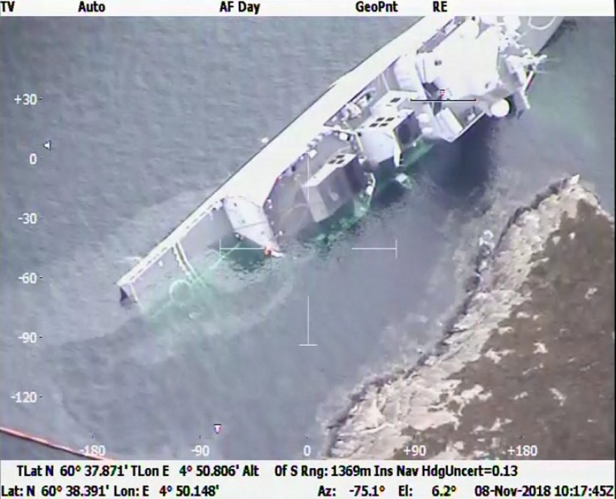 Είχαν προειδοποιήσει τη νορβηγική φρεγάτα πριν συγκρουστεί με το ελληνόκτητο πλοίο