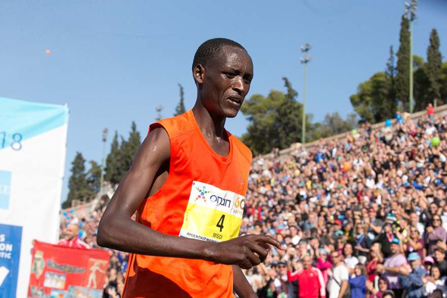 36ος Μαραθώνιος Αθήνας: Ο Κενυάτης Μπρίμιν Μισόι ο μεγάλος νικητής της κλασικής διαδρομής