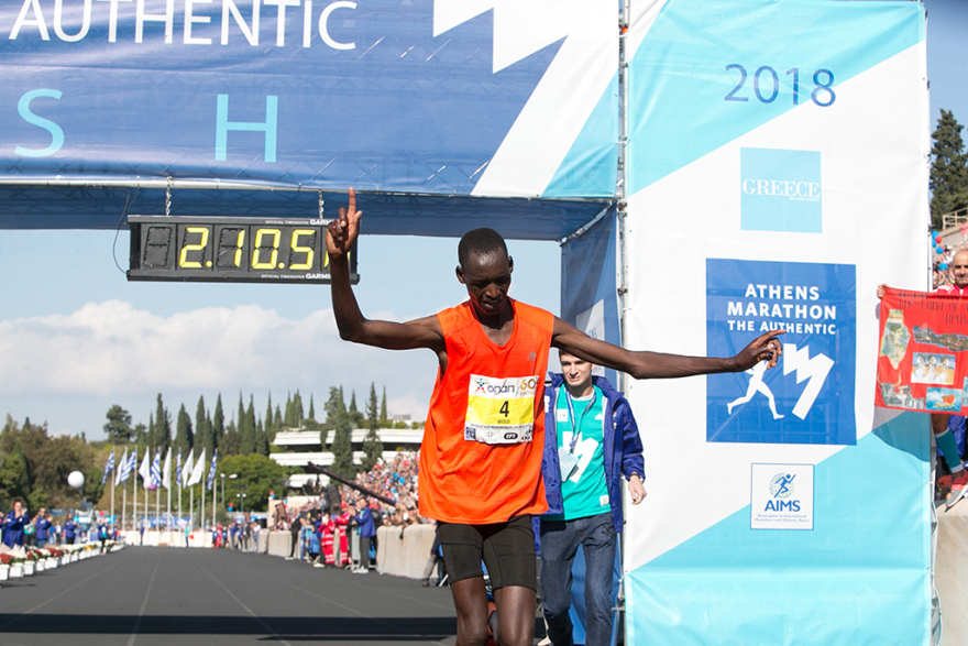 36ος Μαραθώνιος Αθήνας: Ο Κενυάτης Μπρίμιν Μισόι ο μεγάλος νικητής της κλασικής διαδρομής