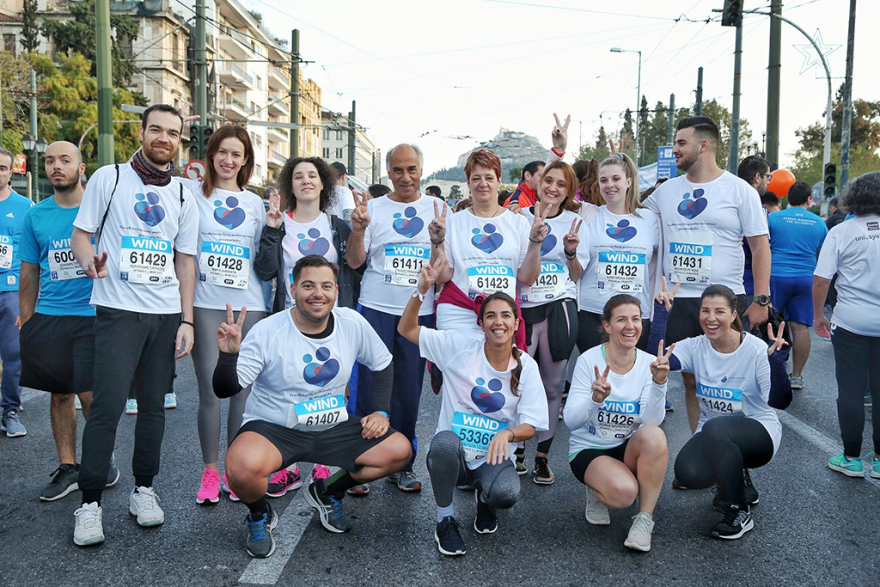 Το «Οραμα Ελπίδας» στον 36ο αυθεντικό Μαραθώνιο της Αθήνας 