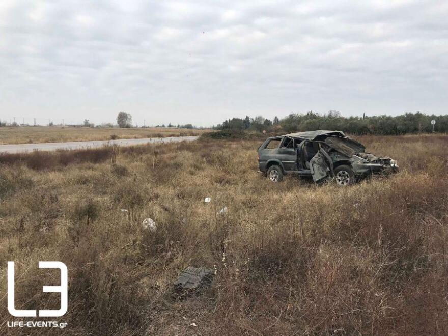 Δυστύχημα με μια νεκρή και τραυματίες στην Εγνατία μετά από καταδίωξη ΙΧ που μετέφερε μετανάστες