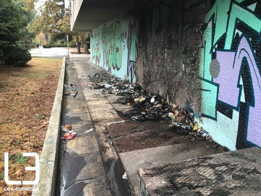 Ρημαδιό το Πολυτεχνείο και το ΑΠΘ από τους κουκουλοφόρους - Δείτε φωτογραφίες