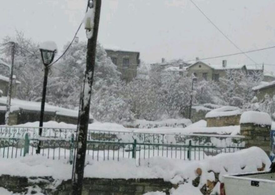 Καιρός: Στα λευκά πολλές περιοχές της χώρας - Πού θα συνεχιστεί η κακοκαιρία