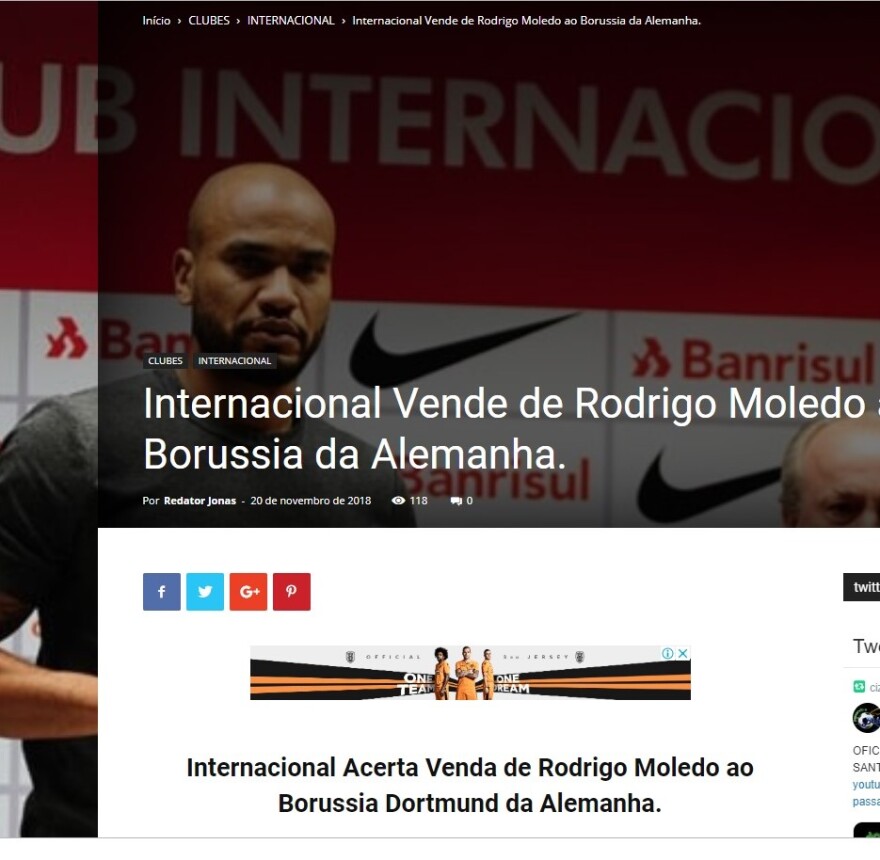 Κλείνει στην Μπορούσια Ντόρτμουντ ο Μολέντο!