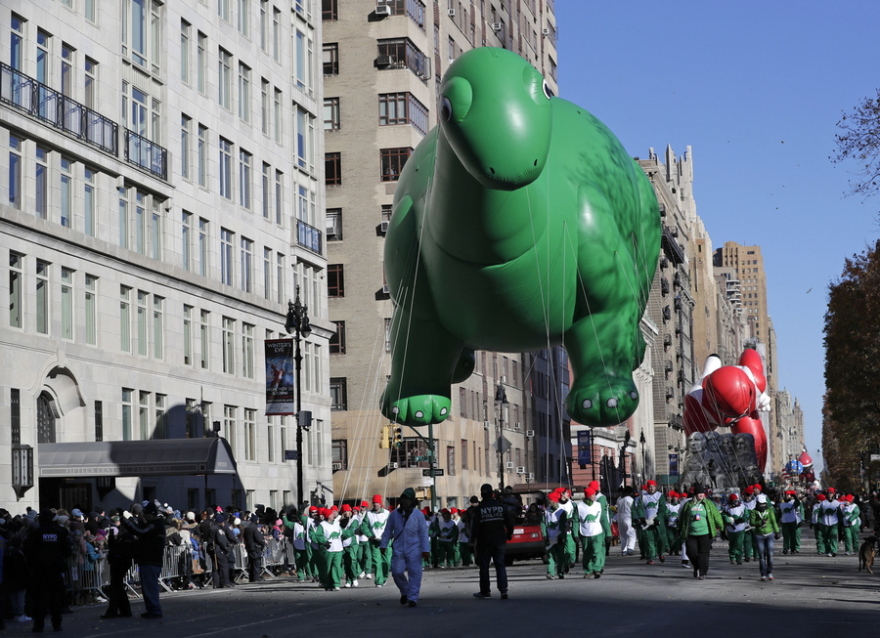 Εντυπωσιακές εικόνες από το Thanksgiving parade της Νέας Υόρκης