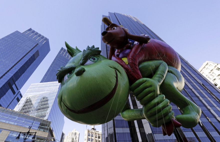 Εντυπωσιακές εικόνες από το Thanksgiving parade της Νέας Υόρκης