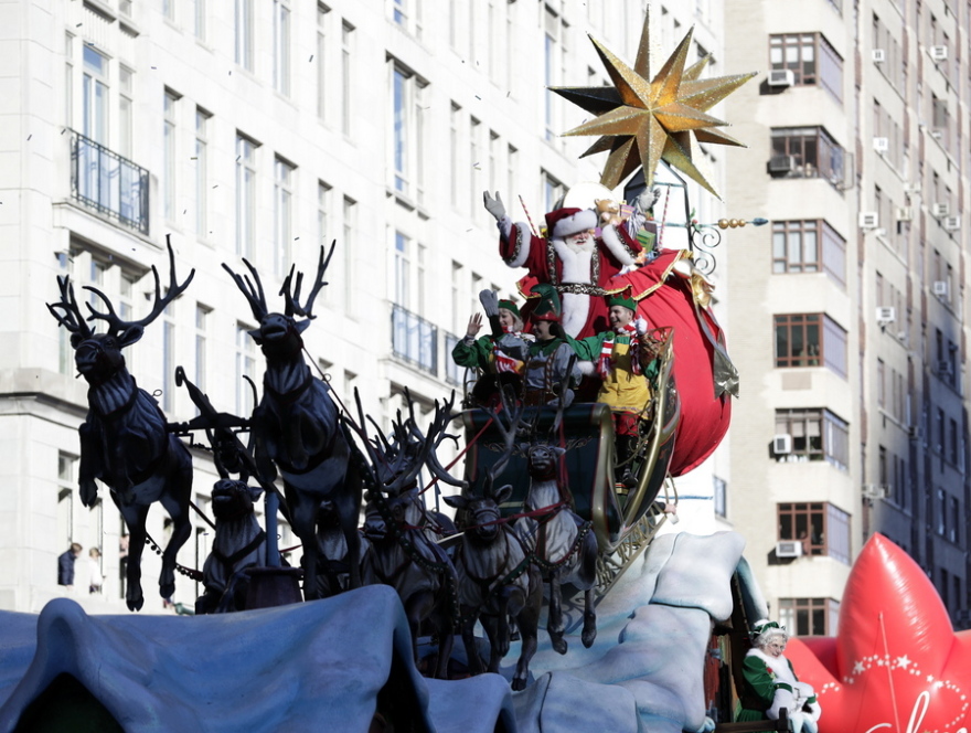 Εντυπωσιακές εικόνες από το Thanksgiving parade της Νέας Υόρκης