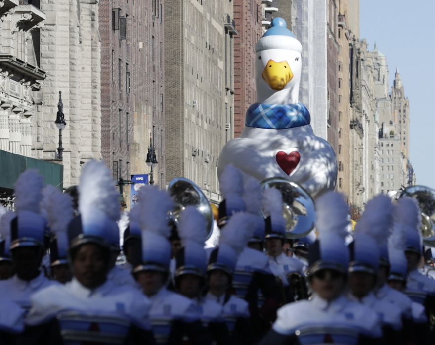 Εντυπωσιακές εικόνες από το Thanksgiving parade της Νέας Υόρκης