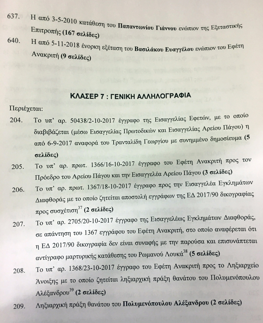 Υπόθεση C4I: Ο πρώην διευθυντής Εξοπλισμών Βασιλάκος υποστηρίζει ότι ο Γιάννος πήρε μίζες εκατομμυρίων