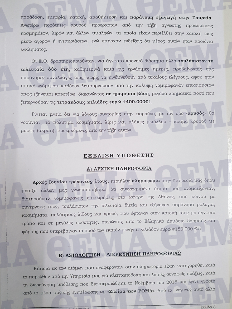 Κύκλωμα λαθρεμπορίας χρυσού: Το κρησφύγετο στα Εξάρχεια, ο δήμαρχος Κωνσταντινούπολης και το Las Vegas
